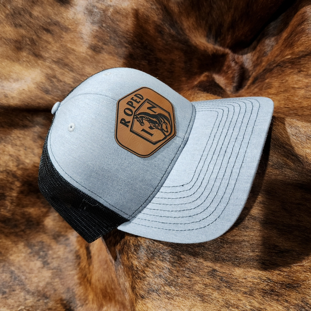 Gray and Black Roped In Cap - Picture 4 of 4